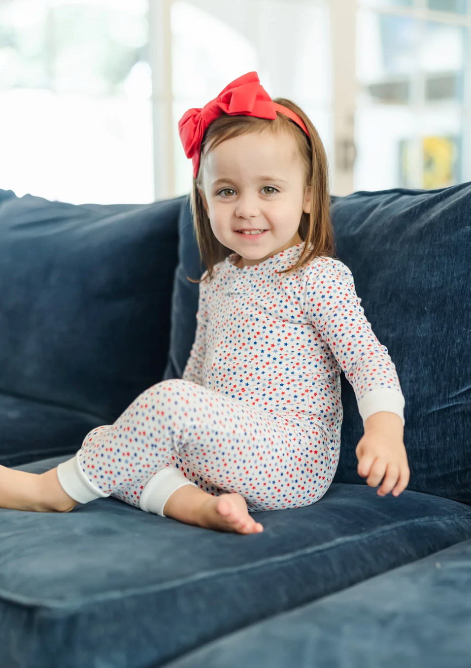 Parker Zipper Pajama Star Spangled