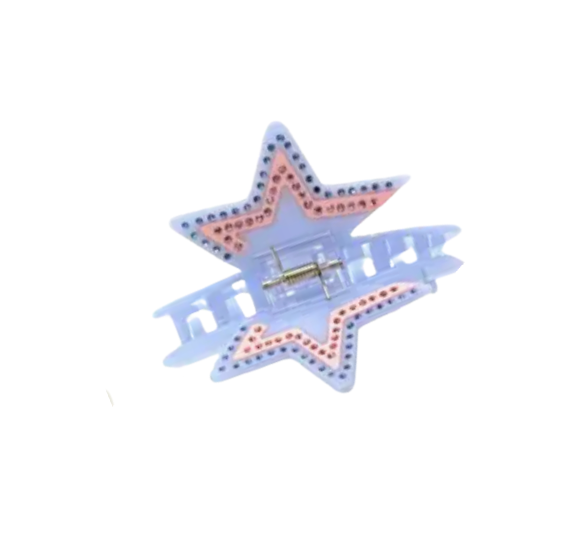 Rhinestone Star Hair Clip