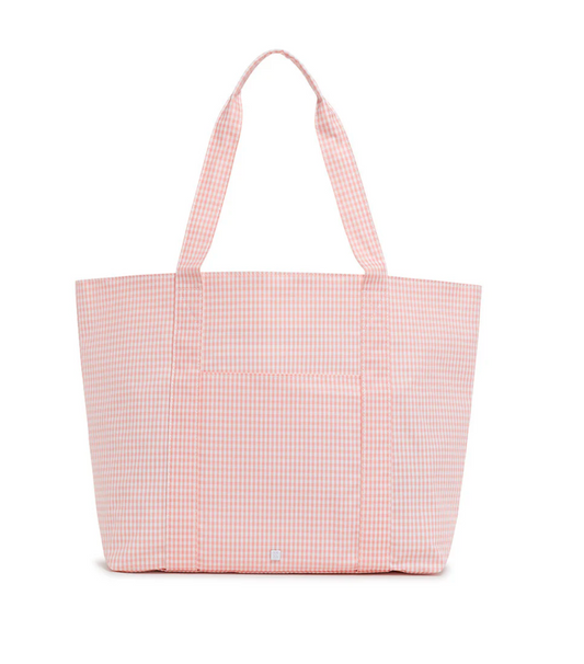 Jumbo Tote, Gingham Taffy
