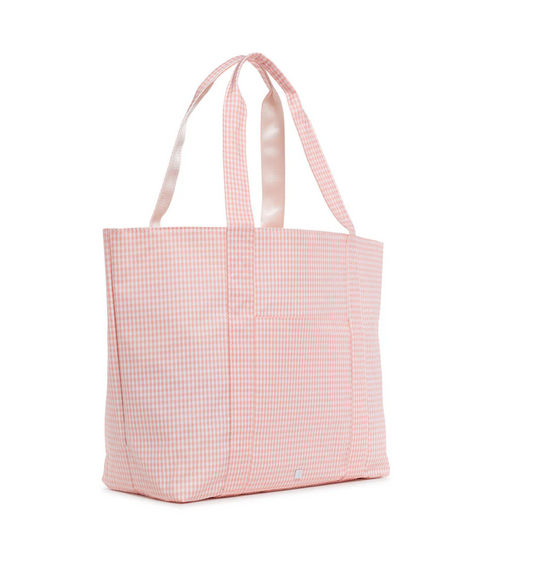 Jumbo Tote, Gingham Taffy