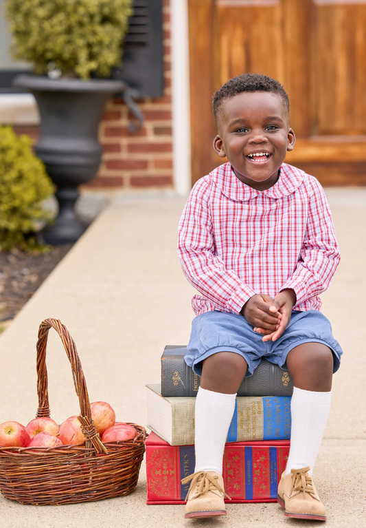 Peter Pan Shirt, Hartford Plaid