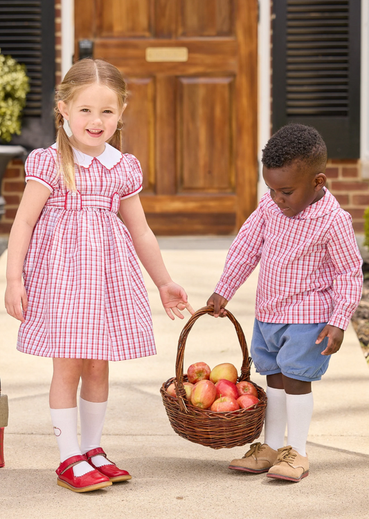 Bibie Dress, Hartford Plaid