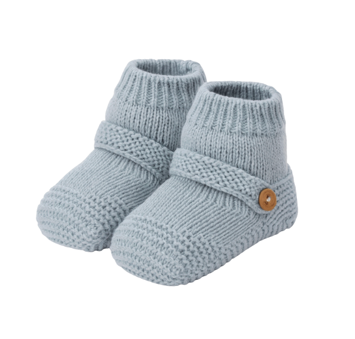 Blue Sock Booties
