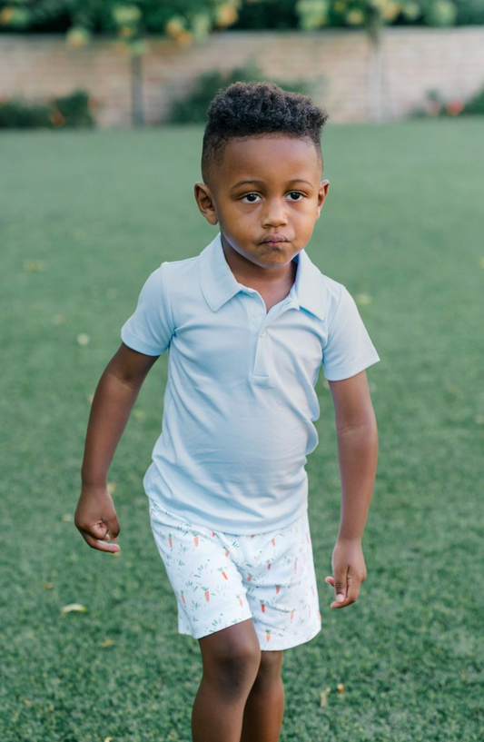 Printed Play Shorts, Peeps