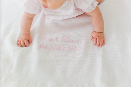 Thank Heaven For Little Girls Blanket