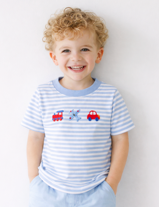 Short Sleeve Applique T-Shirt, On the Go