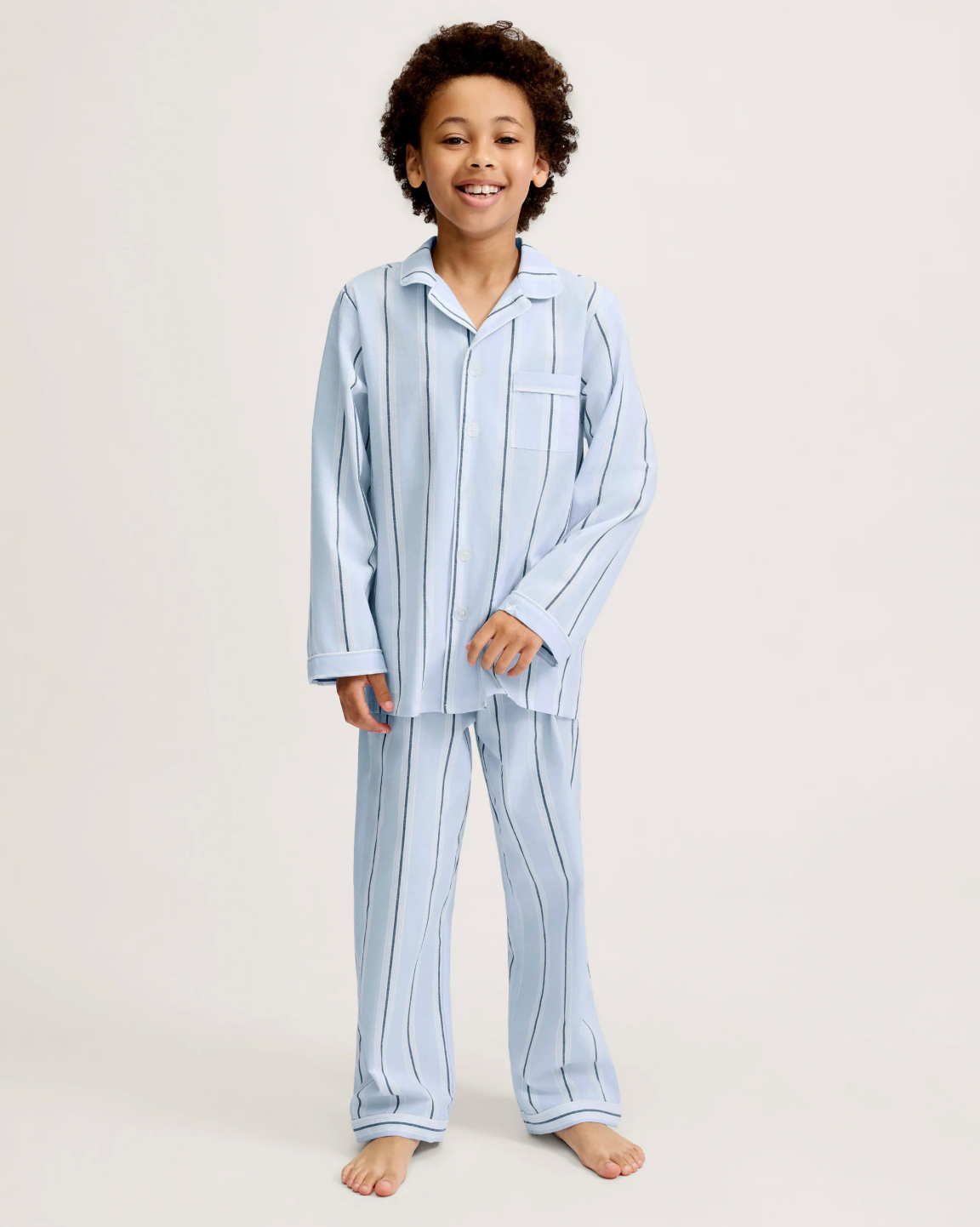 Classic Pajama Set, Coastal Stripe