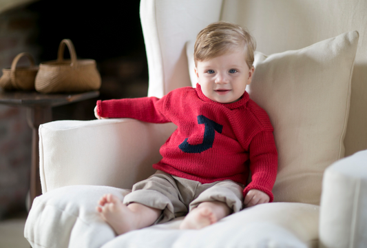 Letter Sweater, Solid