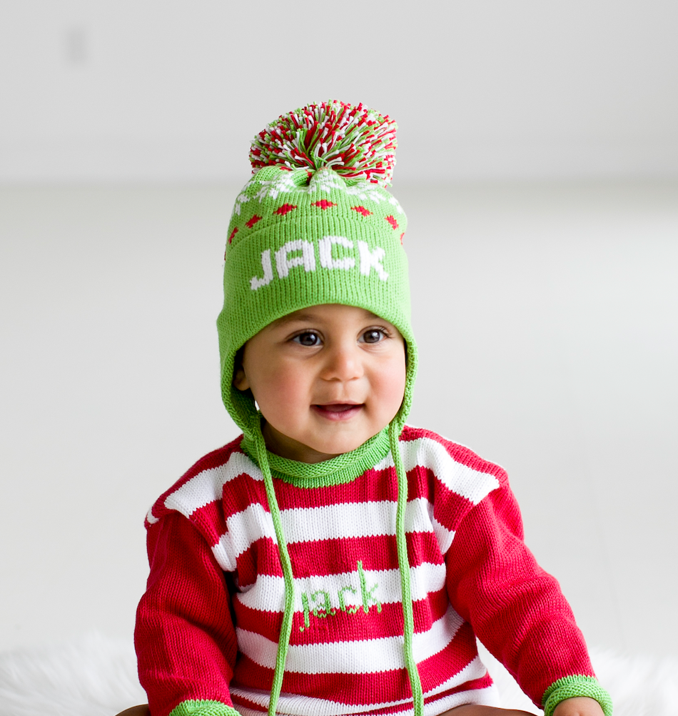 Earflap Hat with Name, Nordic