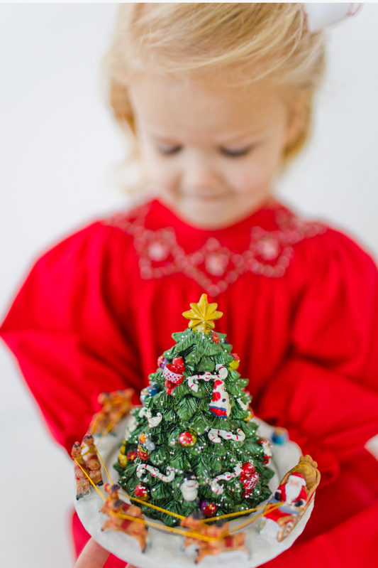 Animated Musical Tree with Santa's Sleigh