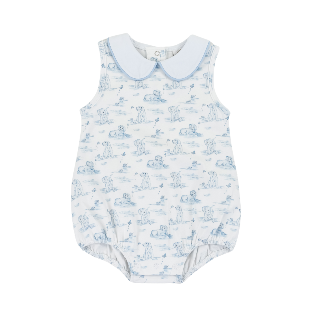 Snips & Snails Collared Sleeveless Bubble