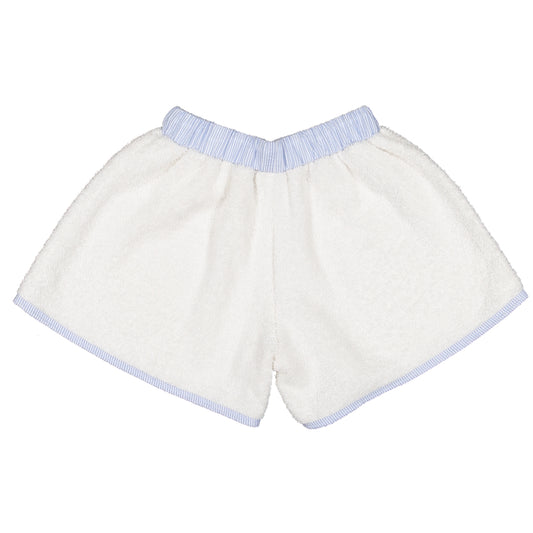 Terry Basics Blue Stripes Girl Shorts