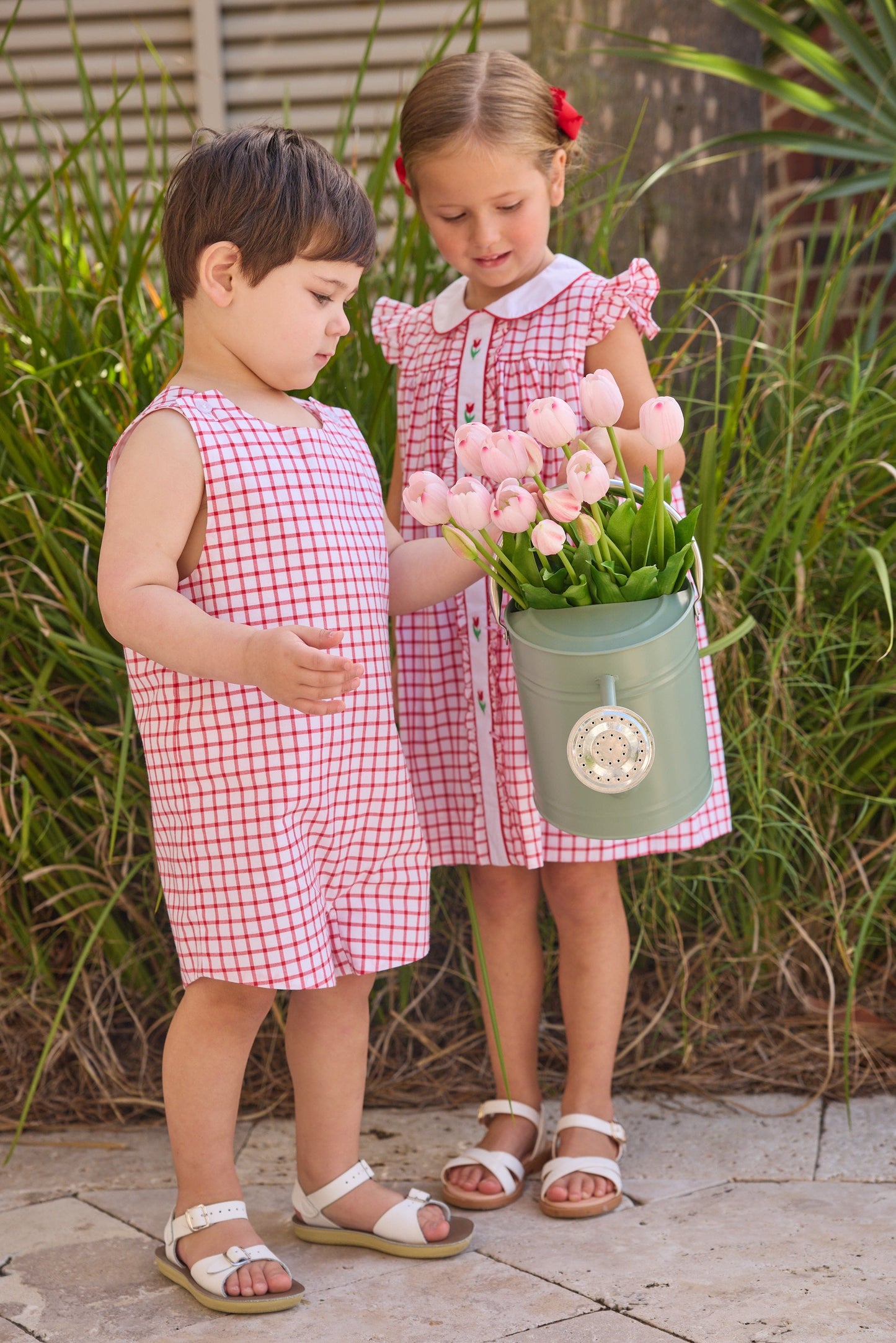 Ruffled Sally Dress - Tulip Valley