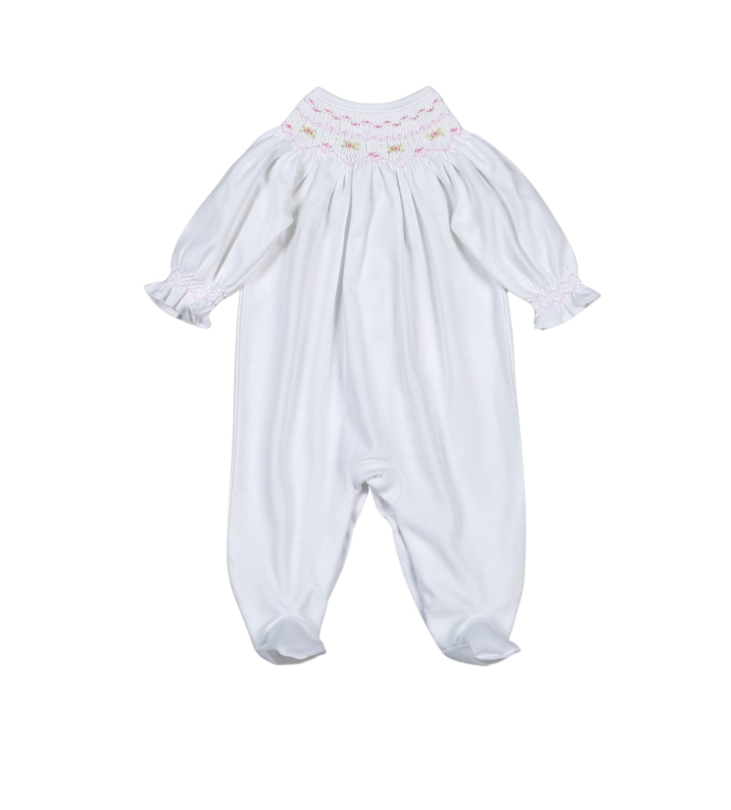 Sally Smocked Bishop Footie