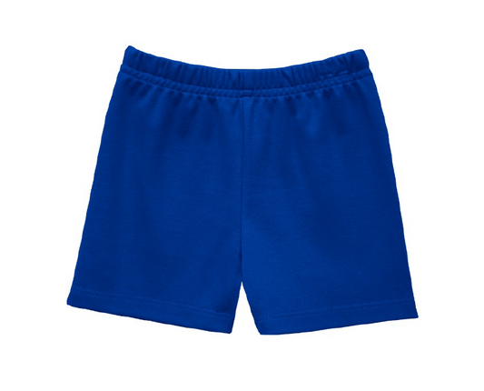 Leo Shorts Knit Royal Blue