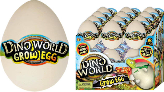 Dino World Magic Grow Eggs 24-Unit Display