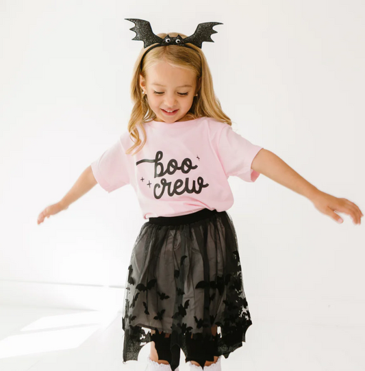 Short Sleeve Boo Crew Pink T-Shirt