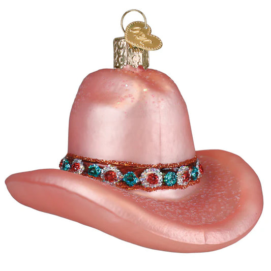 Ornament, Cowgirl Hat