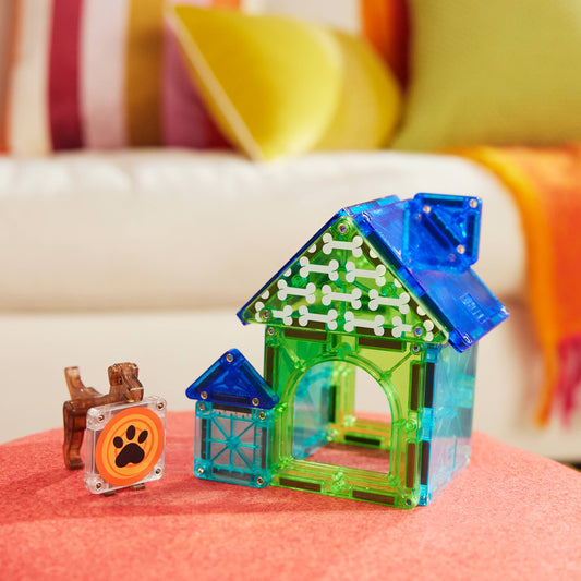 Magna-Tiles Dog House 13-Piece Set