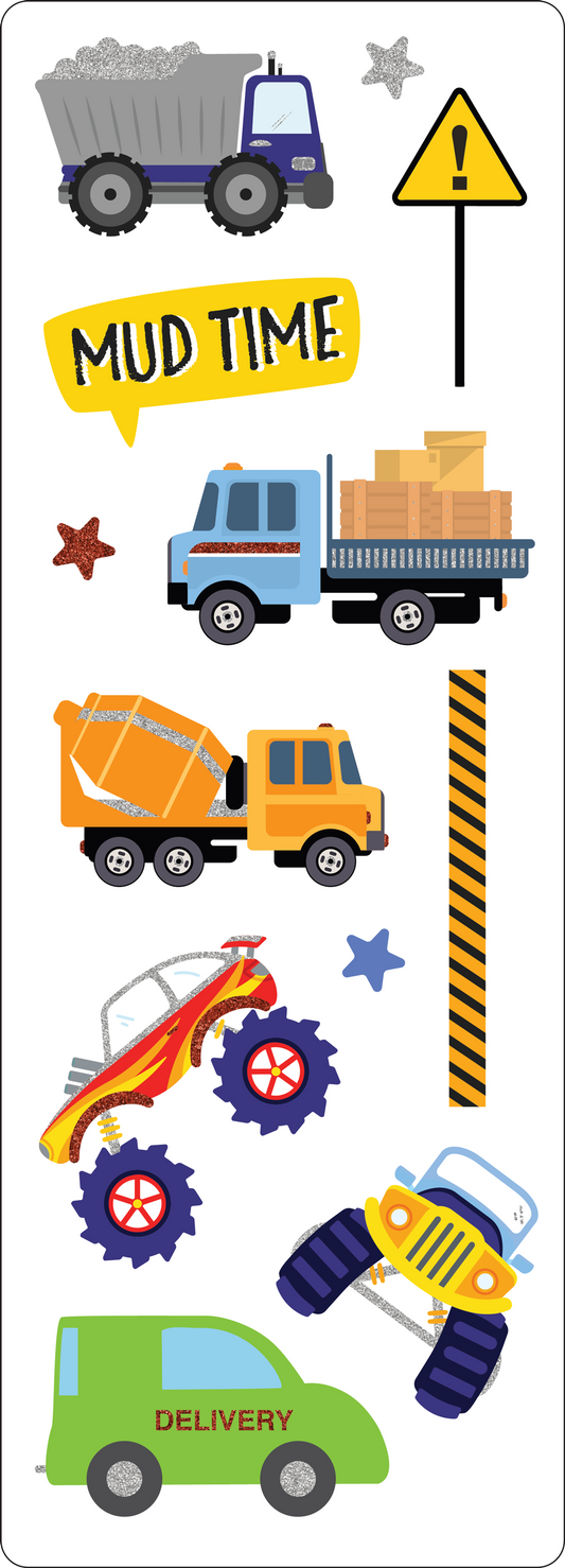 Trucks Sticker Set