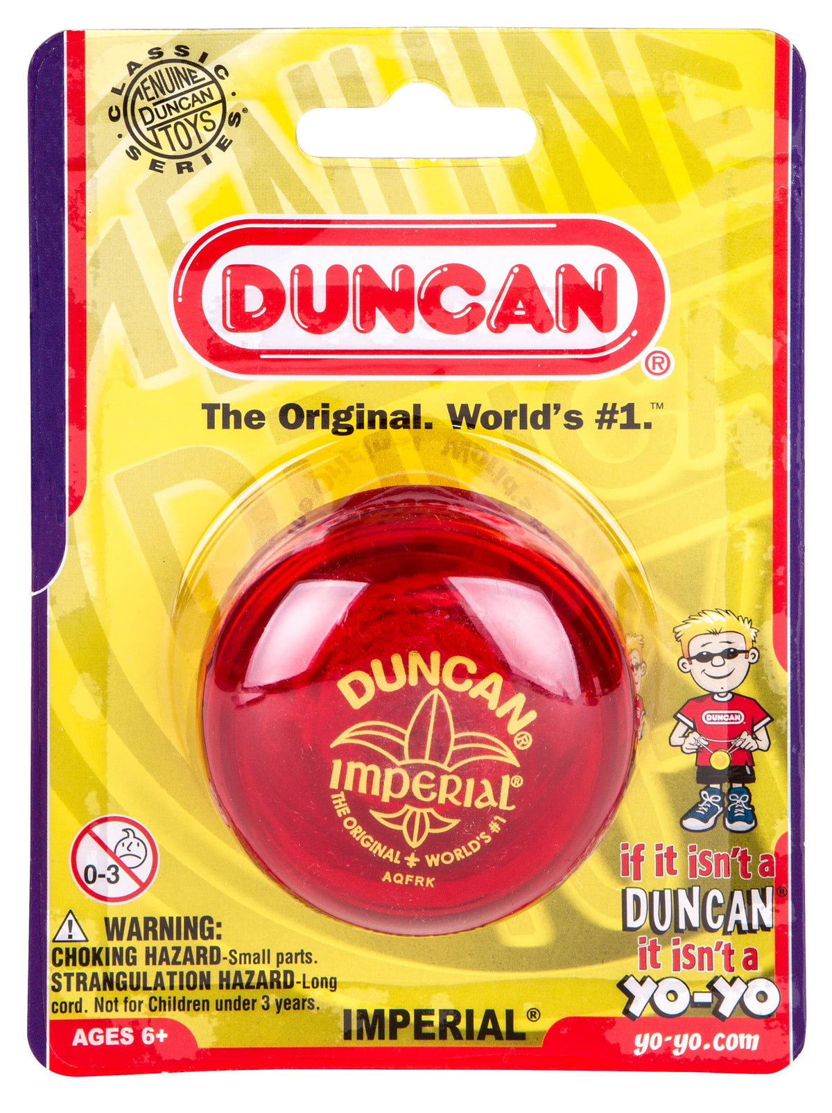 Duncan Classic Yo-Yo (colors vary)