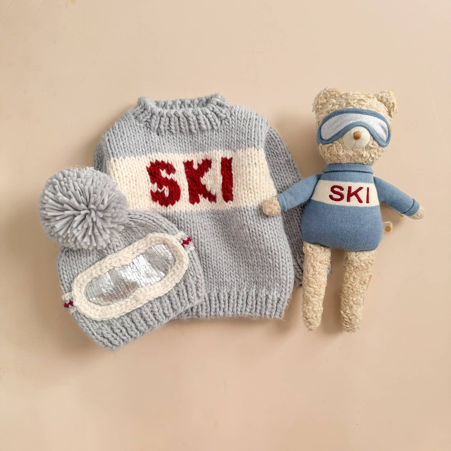 Ski Sweater, Bowie Grey
