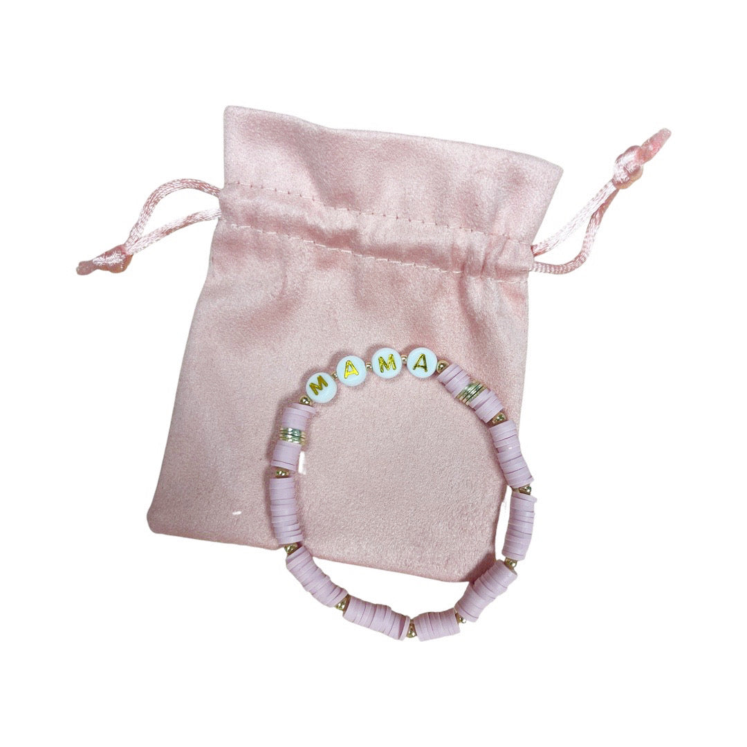 Mama Bracelet, Dusty Rose