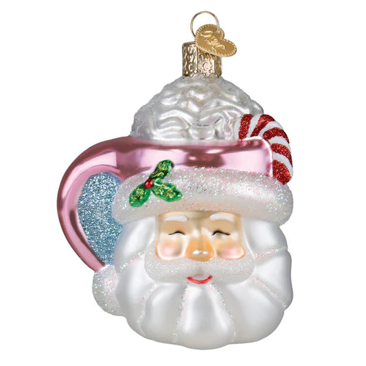 Ornament, Papa Noel Mug