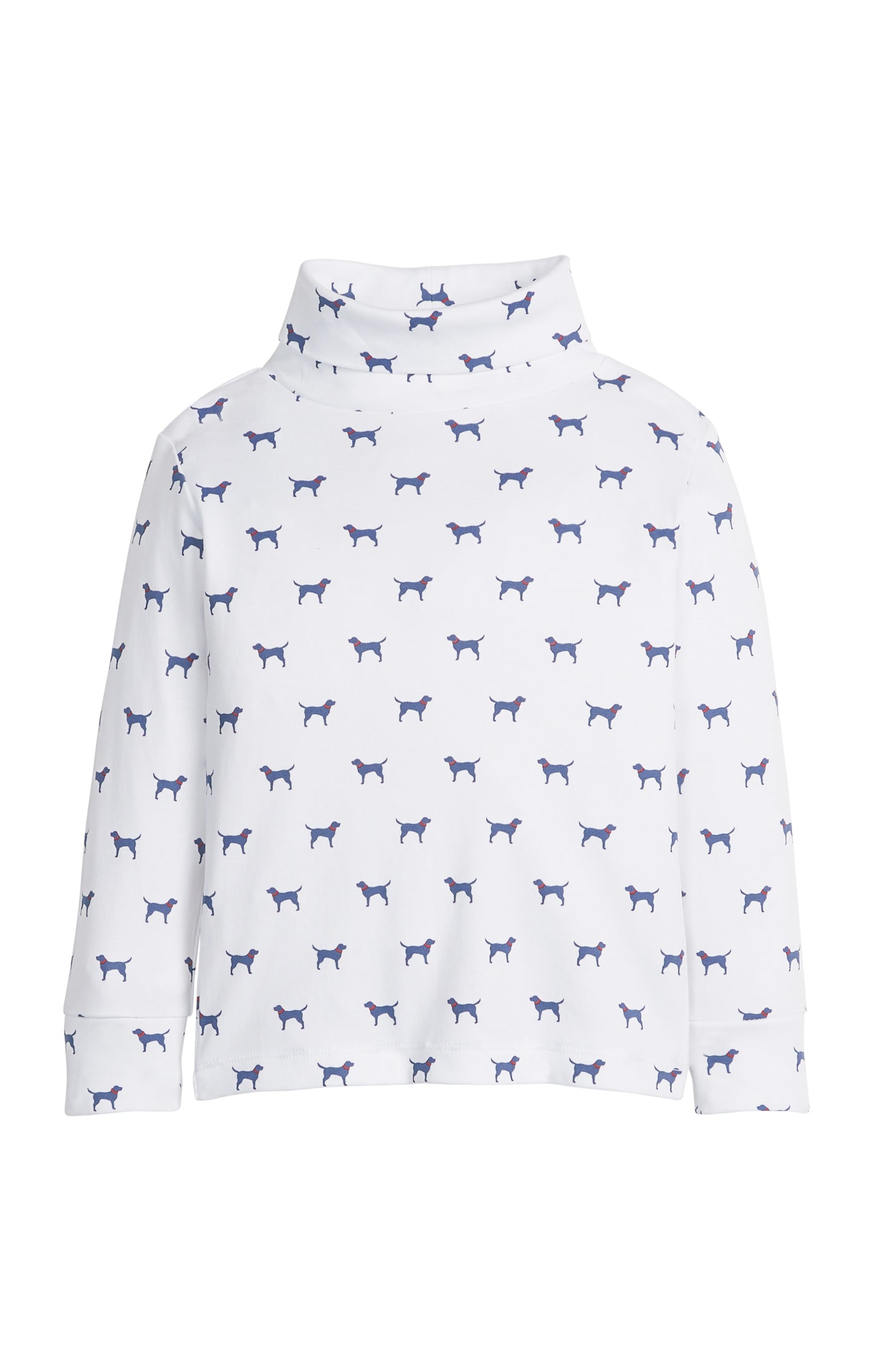 Printed Turtleneck - Navy Labs