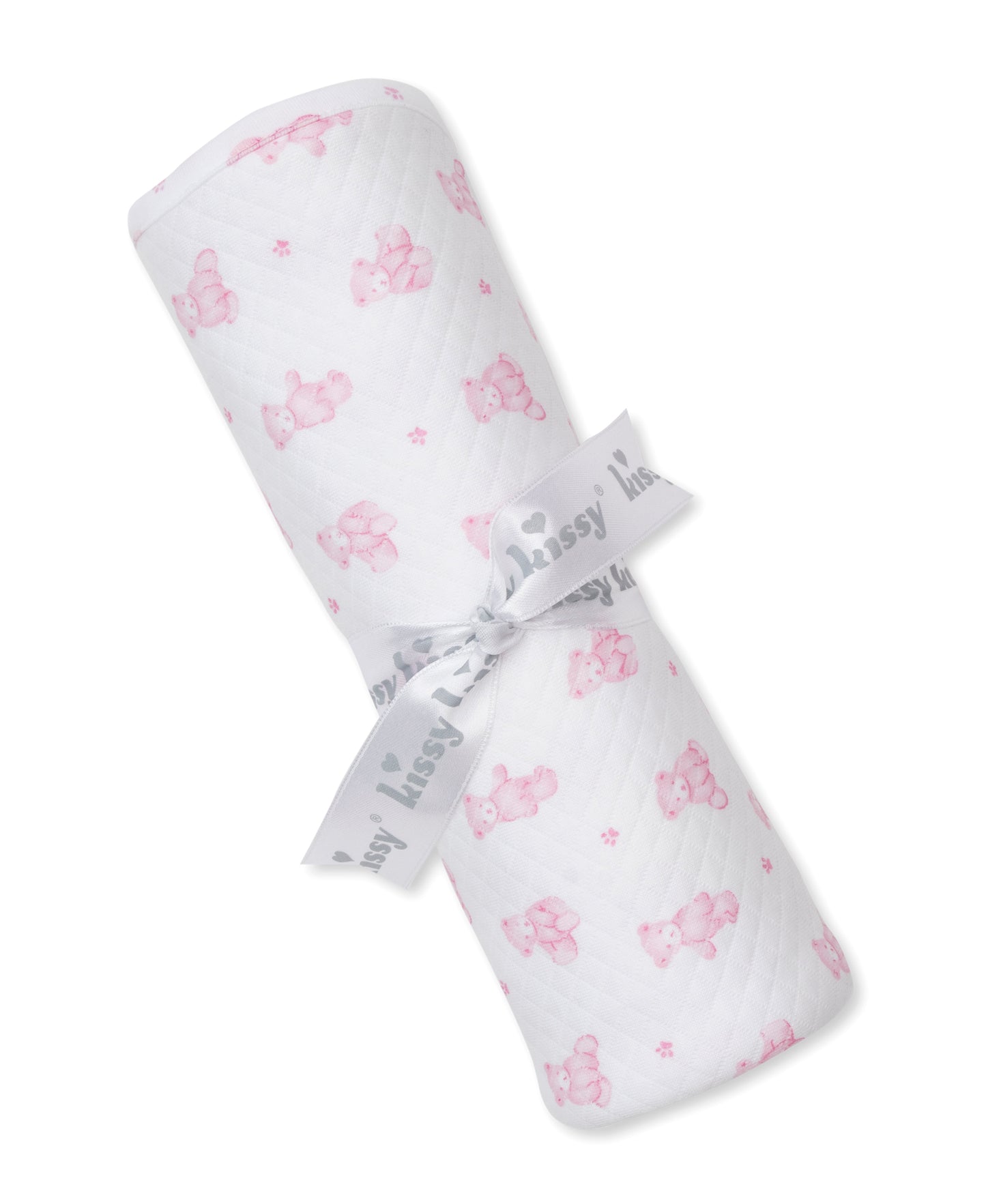 Printed Jacquard Blanket, Teddy Bear Time