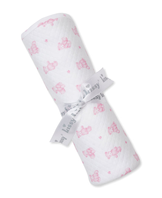 Printed Jacquard  Blanket, Teddy Bear Time