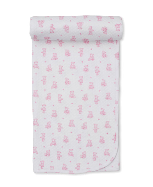Printed Jacquard  Blanket, Teddy Bear Time