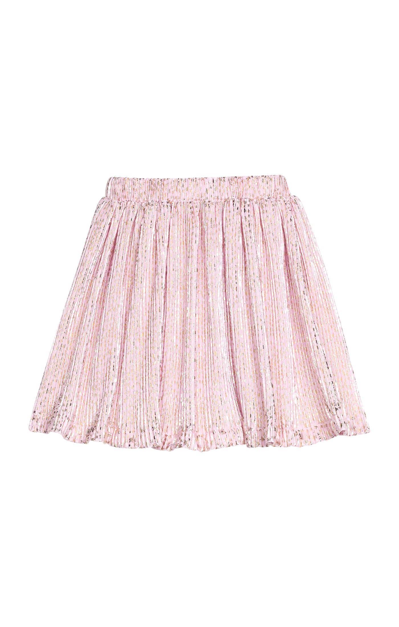 Circle Skort, Pink Crinkle Stars