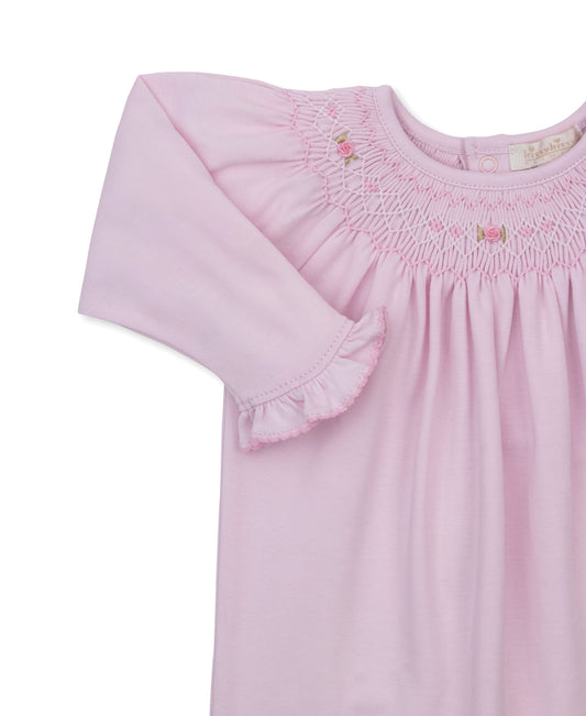 CLB Hand Smocked Bishop Footie
