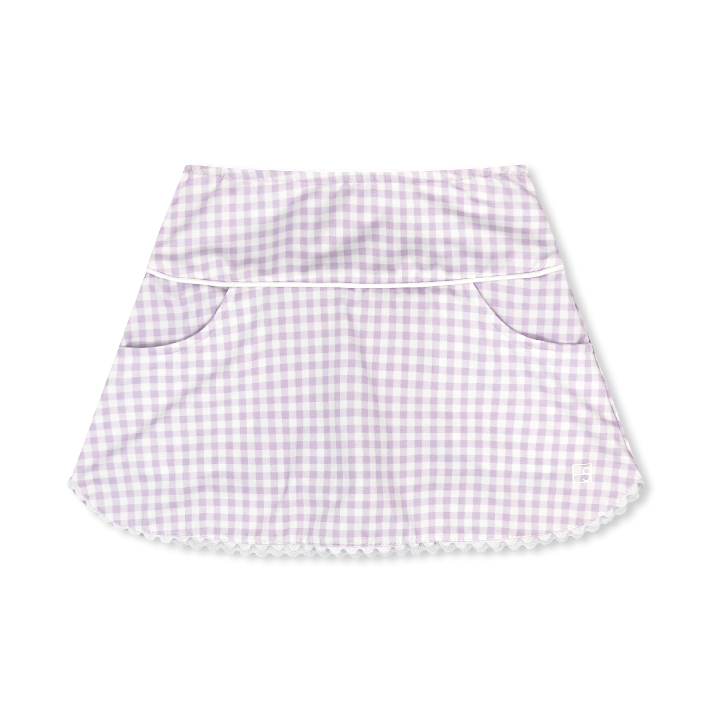 Tiffany Skort - Petal Purple Gingham