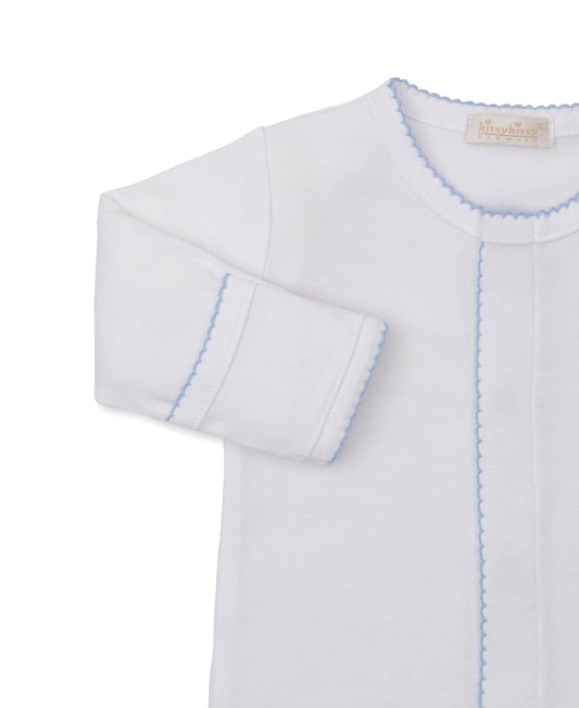 Hand Embroidered Footie, Premier Sweet Sheep