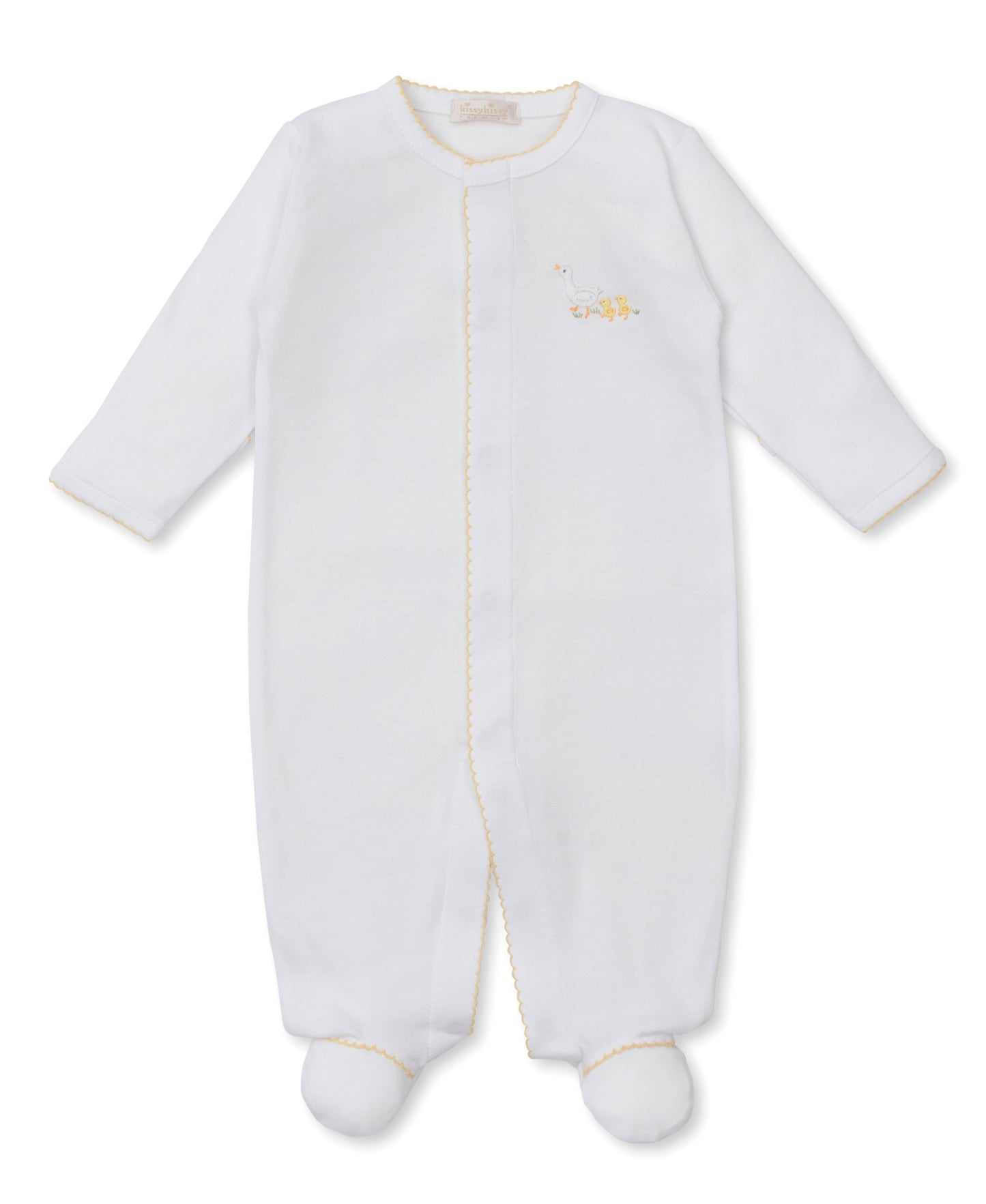 Premier Footie with Hand Embroidery, Premier Baby Duckling