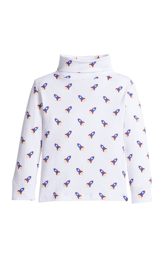 Printed Turtleneck - Rocket