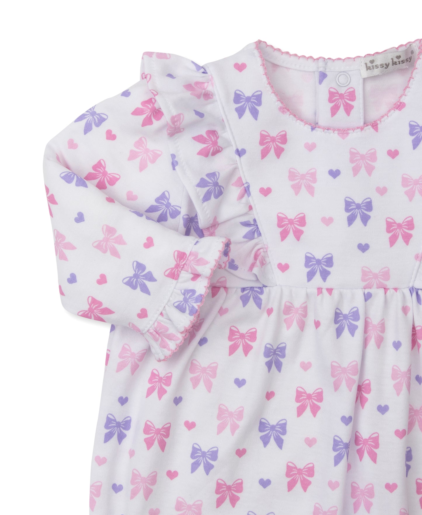 Printed Playsuit, Billowy Bows