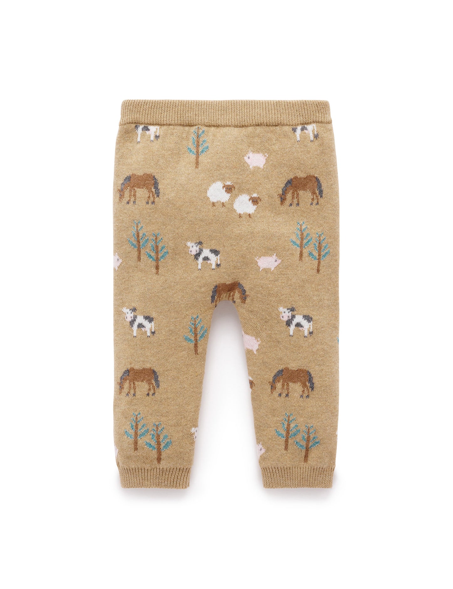 On The Farm Leggings, Farm Jacquard