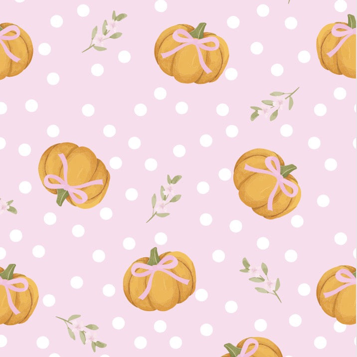 Once Upon A Time Footie, Pumpkin Patch Delight, Pink
