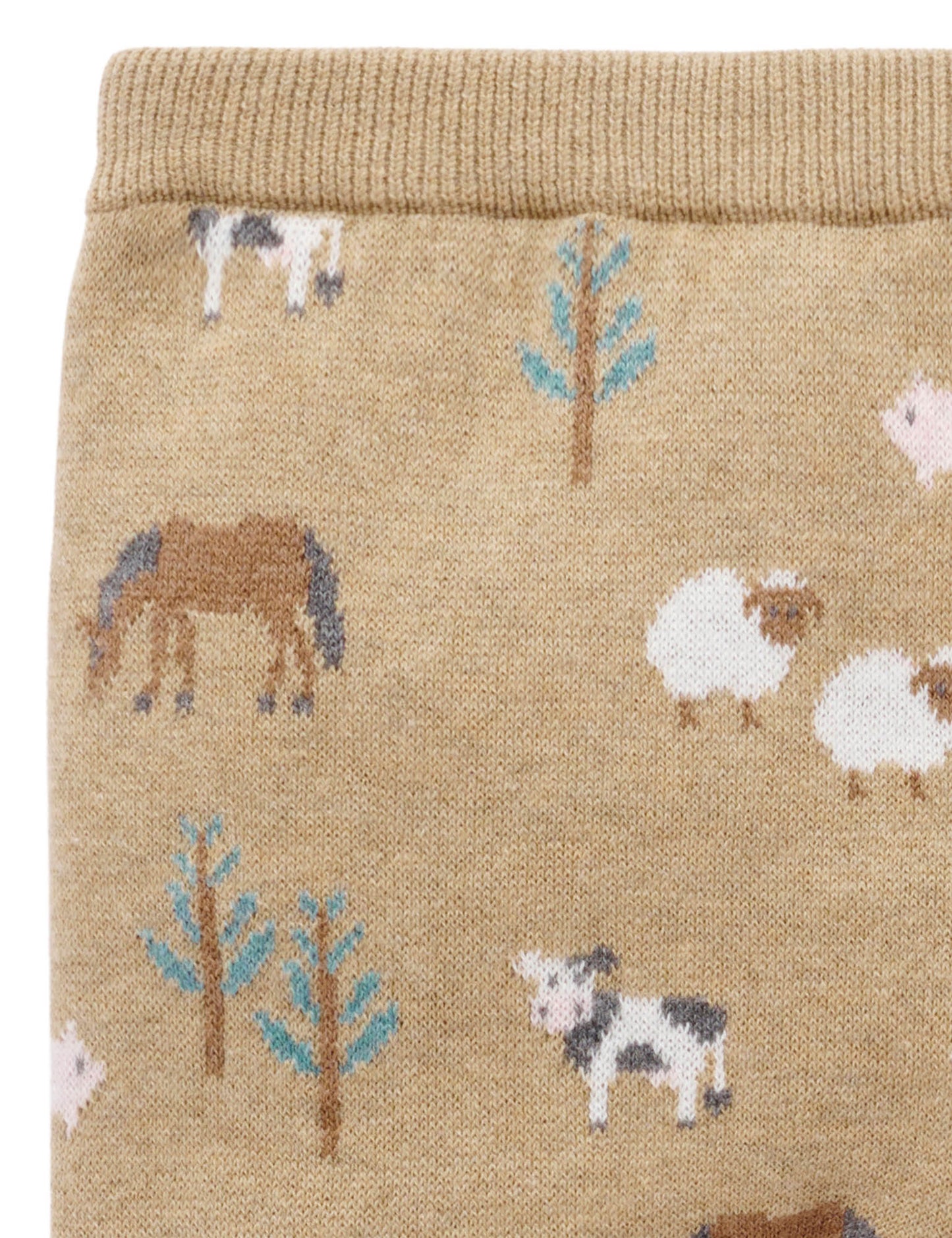 On The Farm Leggings, Farm Jacquard