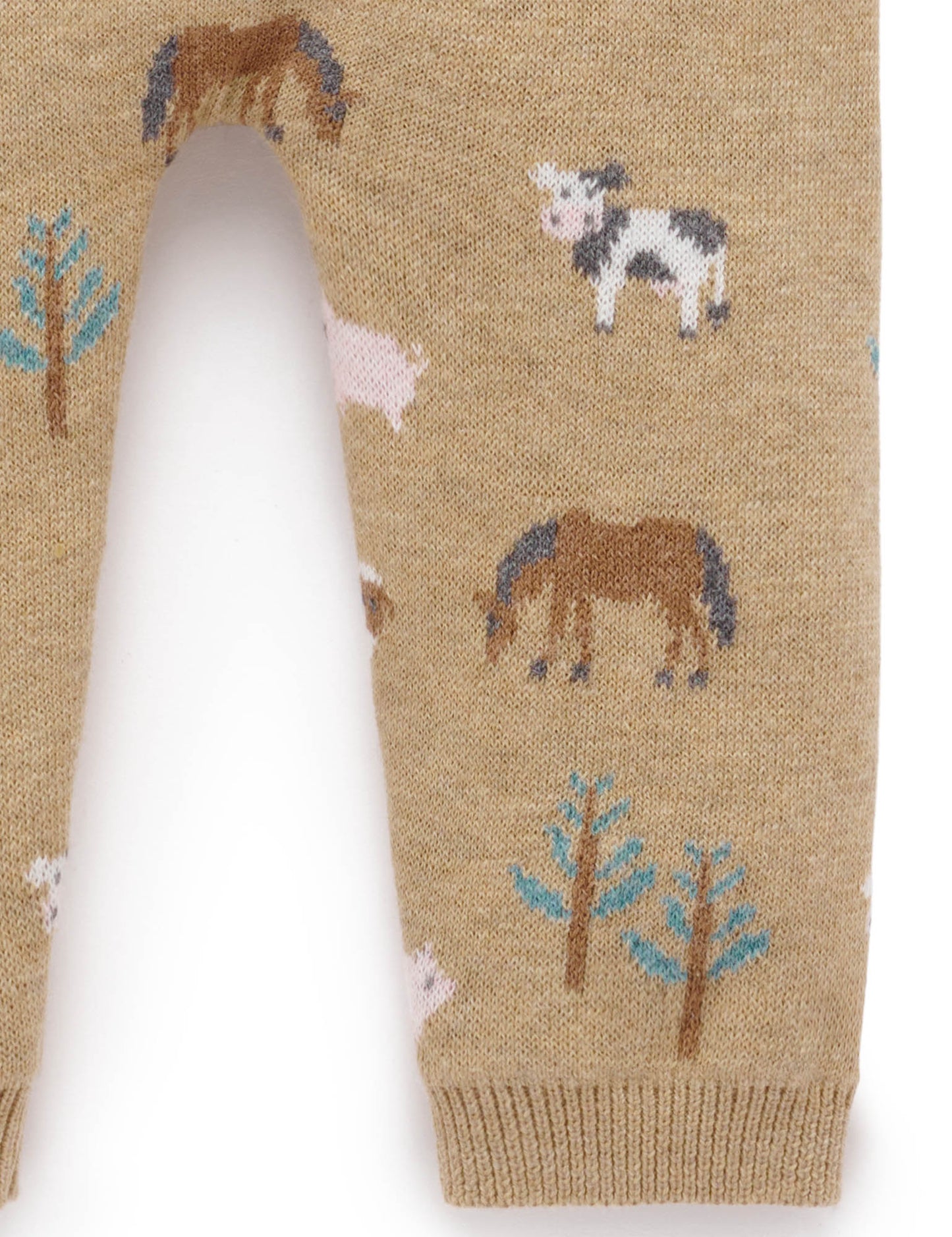 On The Farm Leggings, Farm Jacquard