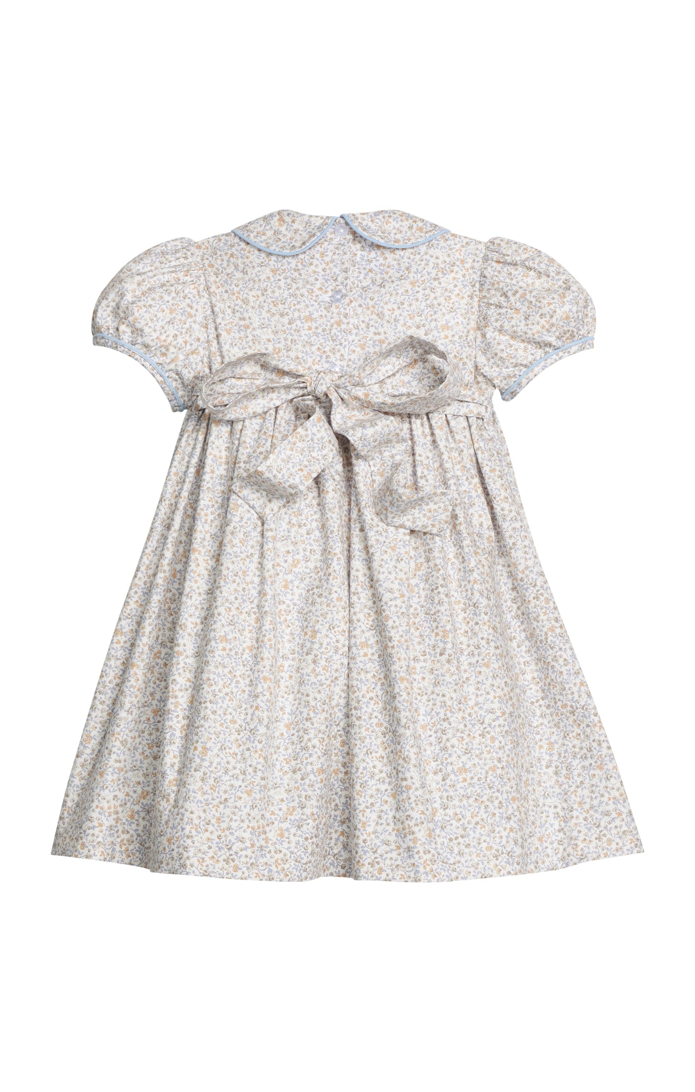 Smocked Peter Pan Dress - Winthrop Floral