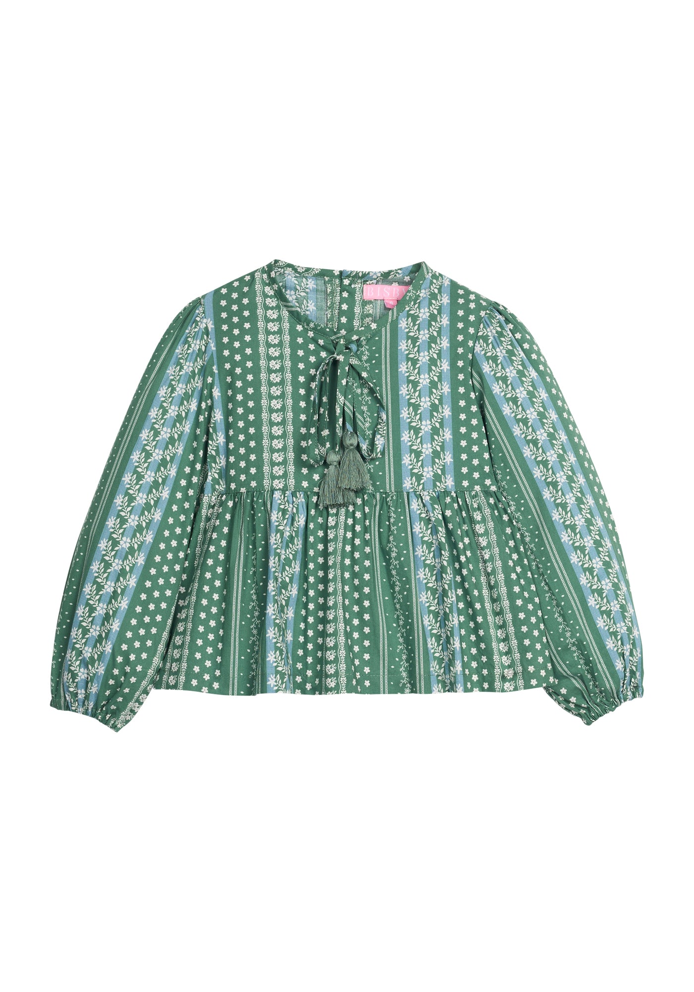 Riviera Top, Fairfield Forest Stripe