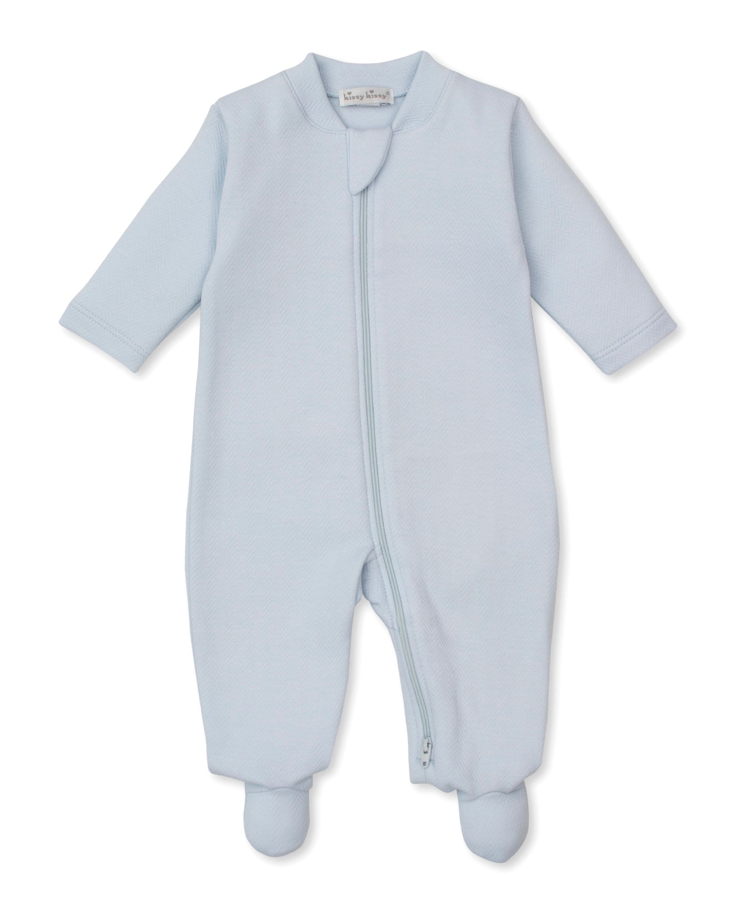 Jacquard Zippered Footie, Sweet Homecoming