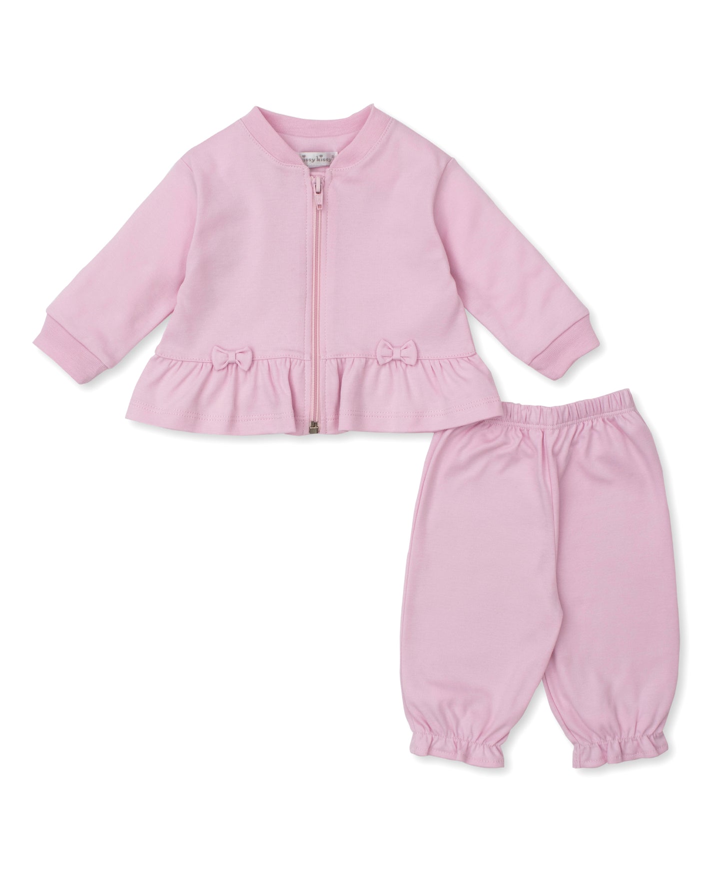 Pant with Jacket Set, Billowy Bows