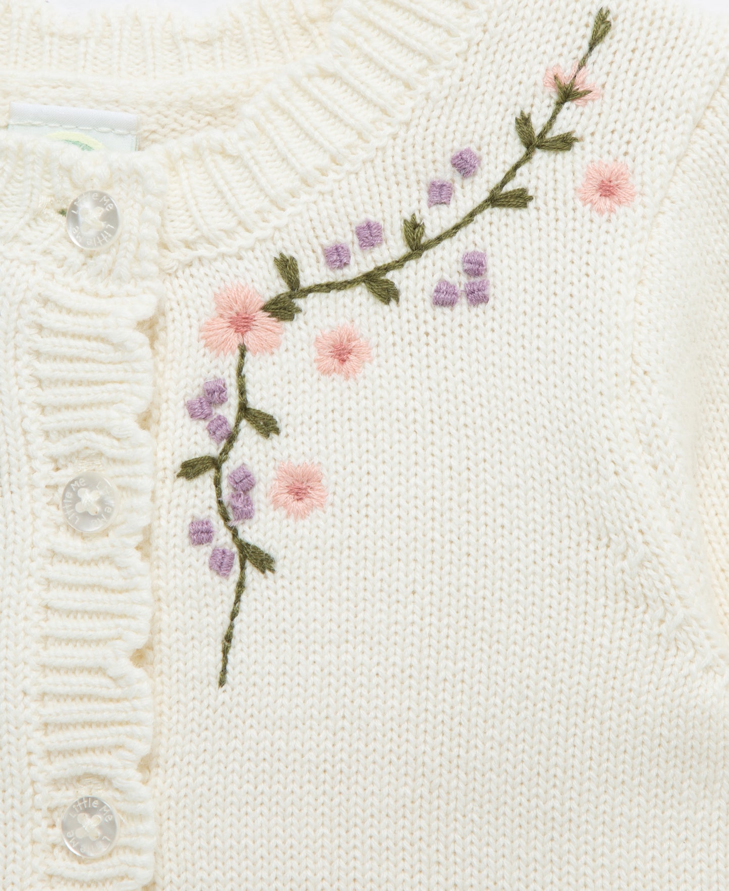 Floral Vine Sweater Set