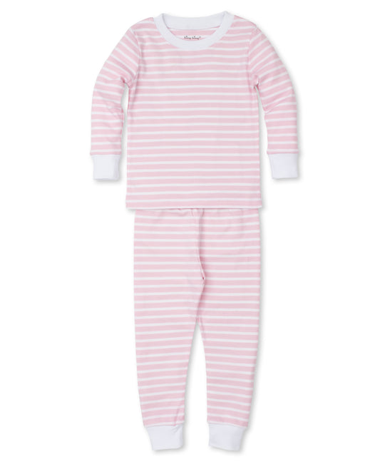 Striped Two Piece Pajama Set