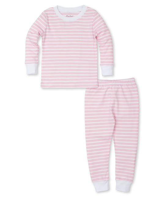 Striped Two Piece Pajama Set